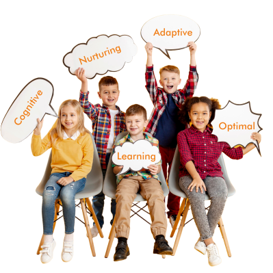 Children learning with Alcoln’s curriculum